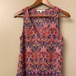 Lotus Pattern Tank Top